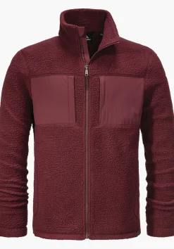 MEN SCHÖFFEL Travel/Leisure<Super warm recycled fleece jacket red
