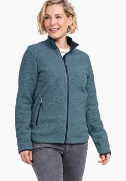 WOMEN SCHÖFFEL Travel/Leisure<Super warm recycled fleece jacket beige