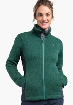 WOMEN SCHÖFFEL Trek & Hike<Sustainable & warm ZipIn! fleece jacket red