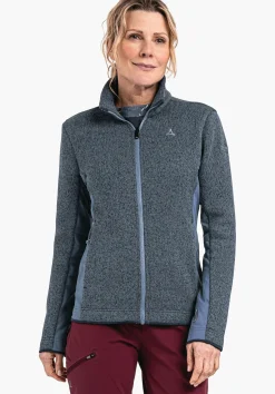 WOMEN SCHÖFFEL Trek & Hike<Sustainable & warm ZipIn! fleece jacket red