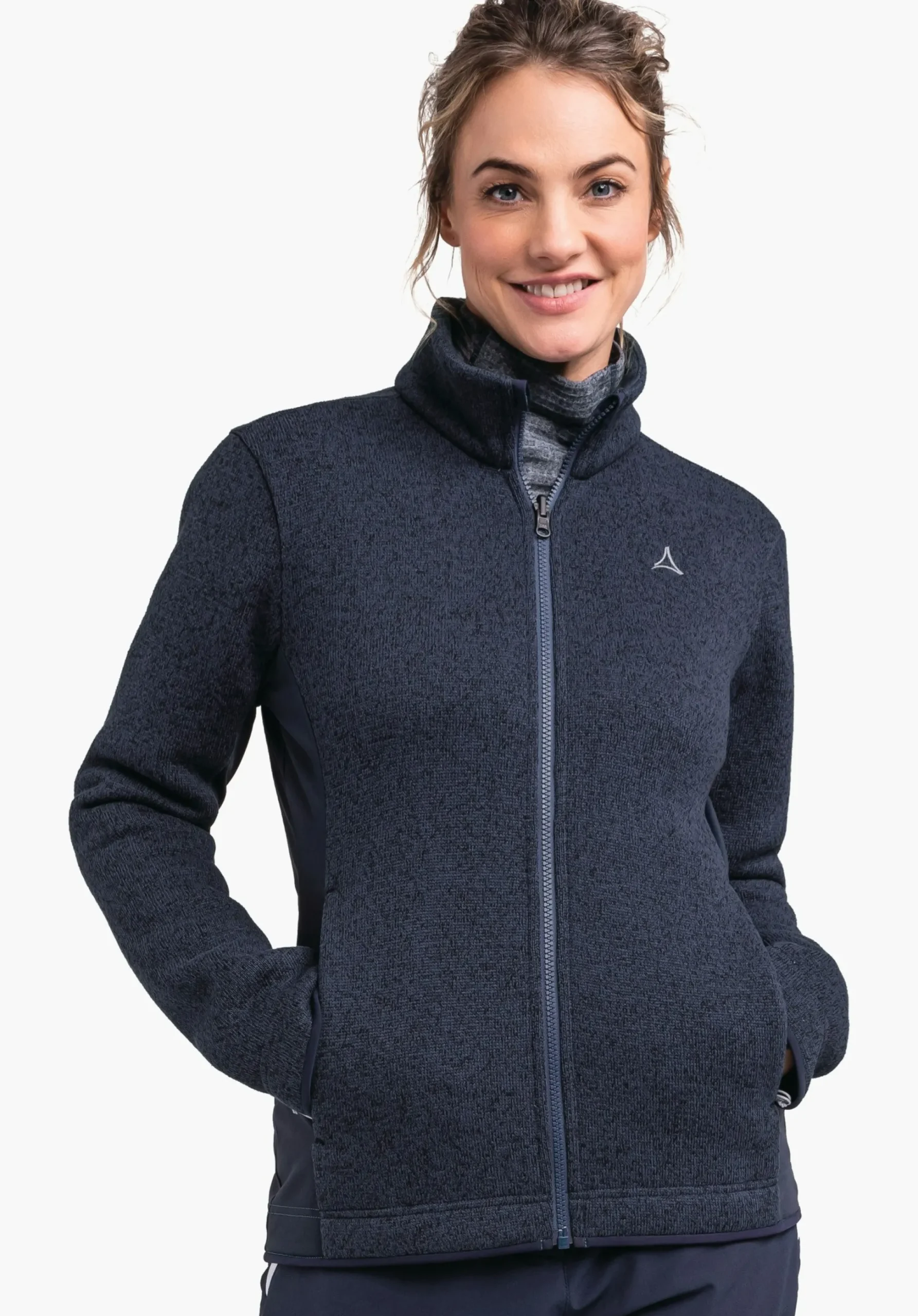 WOMEN SCHÖFFEL Trek & Hike<Sustainable & warm ZipIn! fleece jacket red