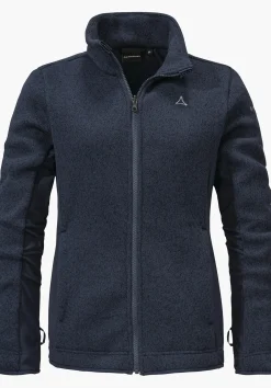 WOMEN SCHÖFFEL Trek & Hike<Sustainable & warm ZipIn! fleece jacket red