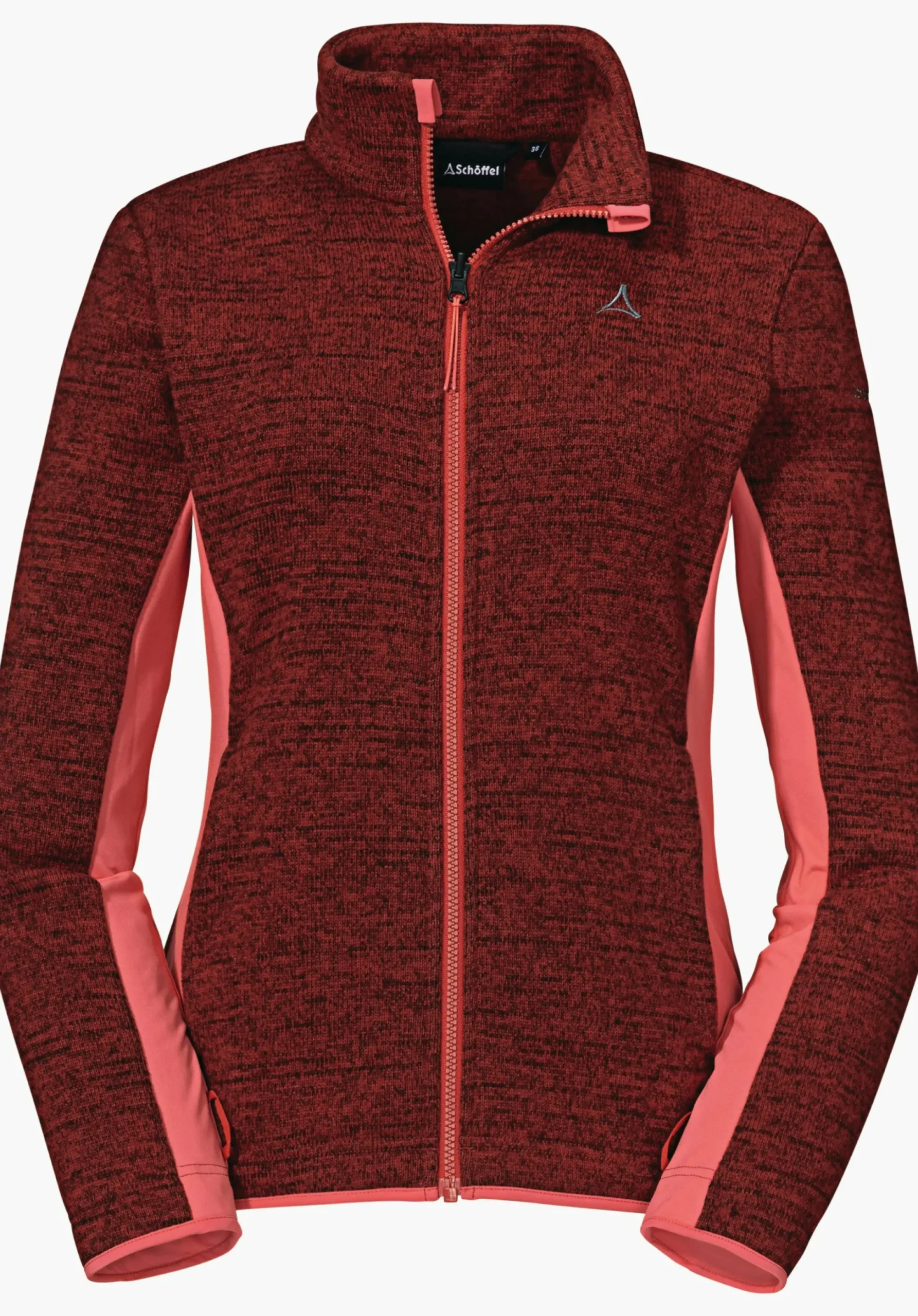 WOMEN SCHÖFFEL Trek & Hike<Sustainable & warm ZipIn! fleece jacket red