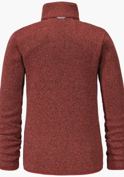 WOMEN SCHÖFFEL Trek & Hike<Sustainable & warm ZipIn! fleece jacket red