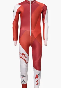 CHILDREN SCHÖFFEL Ski<ÖSV style ski racing suit for kids red