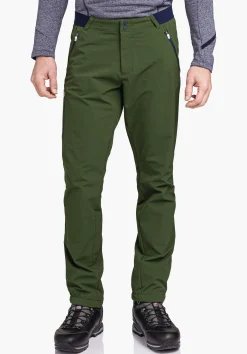 MEN SCHÖFFEL Trek & Hike|Pants Long<Technical and warming hiking pants green