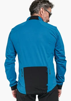 MEN SCHÖFFEL Bike<Technical bike fleece in material mix rot