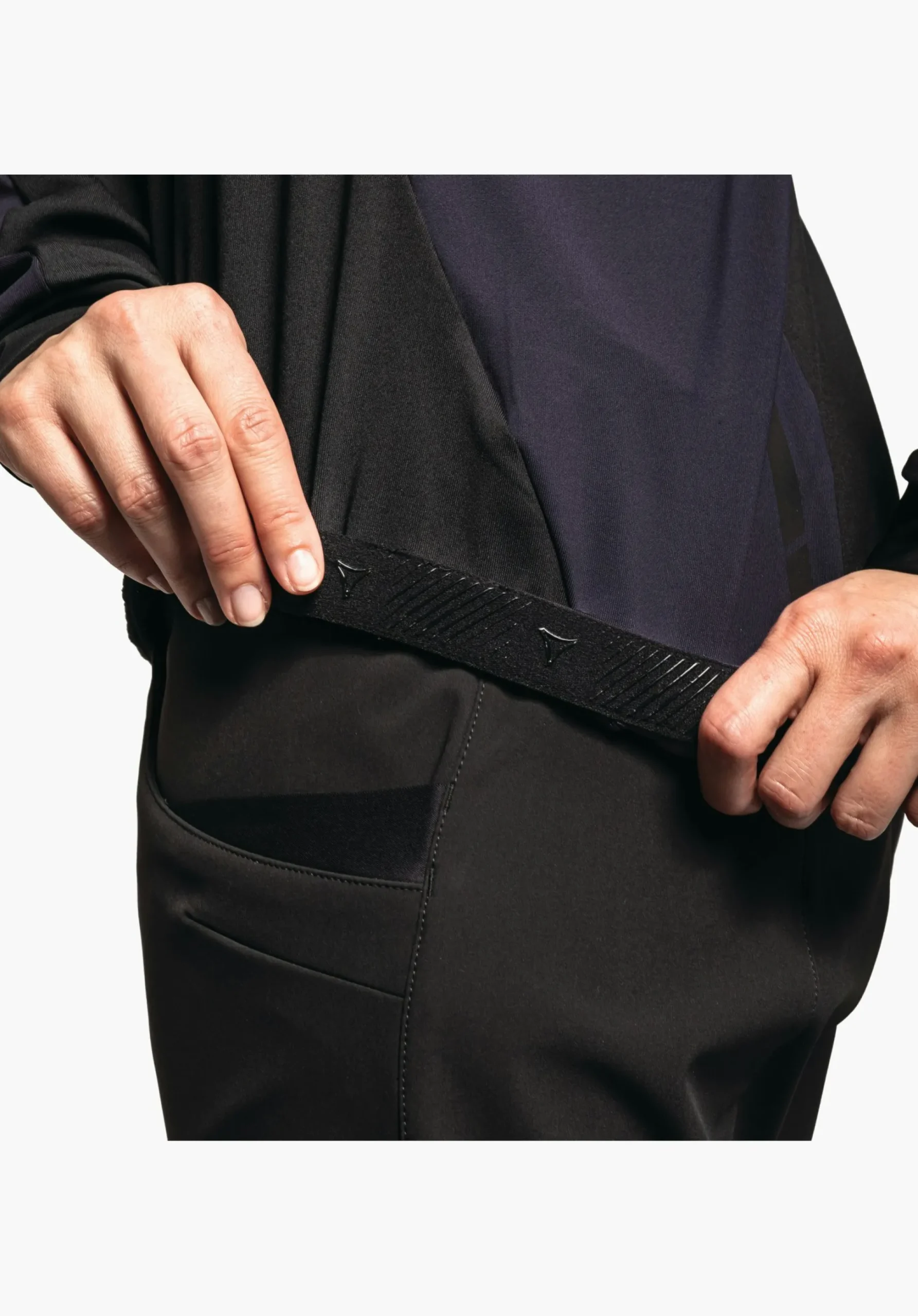 WOMEN SCHÖFFEL Bike<Technical bike fleece in material mix purple