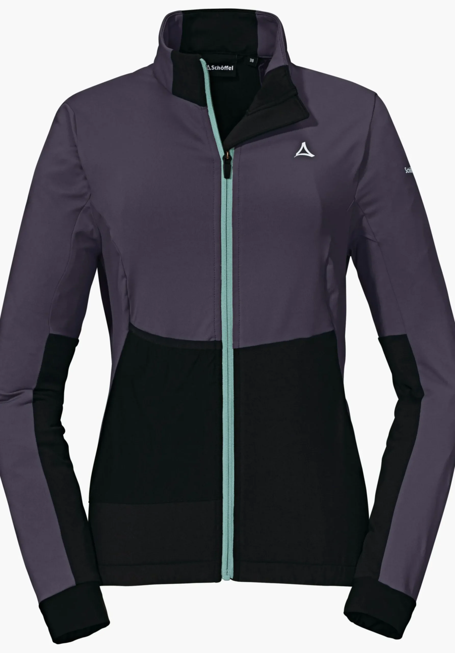 WOMEN SCHÖFFEL Bike<Technical bike fleece in material mix purple