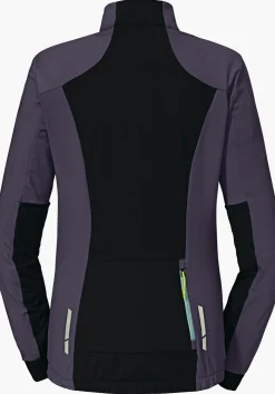WOMEN SCHÖFFEL Bike<Technical bike fleece in material mix purple