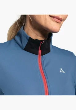 WOMEN SCHÖFFEL Bike<Technical bike fleece in material mix purple
