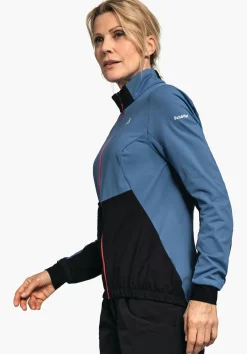 WOMEN SCHÖFFEL Bike<Technical bike fleece in material mix purple