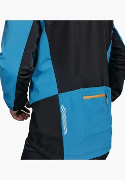 MEN SCHÖFFEL Bike<Technical bike softshell hybrid jacket orange