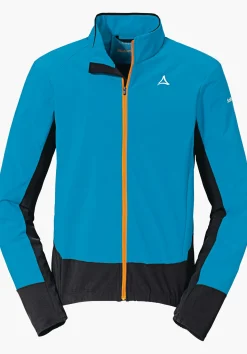 MEN SCHÖFFEL Bike<Technical bike softshell hybrid jacket orange