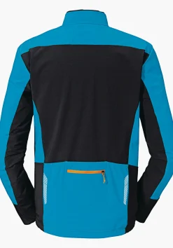 MEN SCHÖFFEL Bike<Technical bike softshell hybrid jacket orange