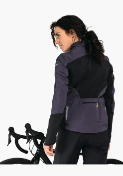 WOMEN SCHÖFFEL Bike<Technical bike softshell hybrid jacket rot