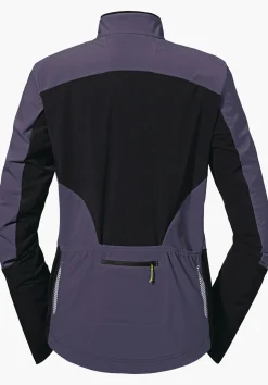 WOMEN SCHÖFFEL Bike<Technical bike softshell hybrid jacket rot