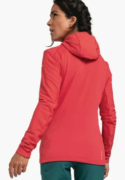 WOMEN SCHÖFFEL Mountaineering<Technical fleece for the highest demands red