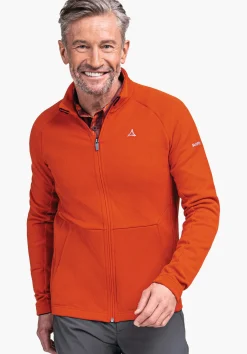 MEN SCHÖFFEL Trek & Hike<Technical fleece jacket for hikes orange