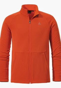 MEN SCHÖFFEL Trek & Hike<Technical fleece jacket for hikes orange