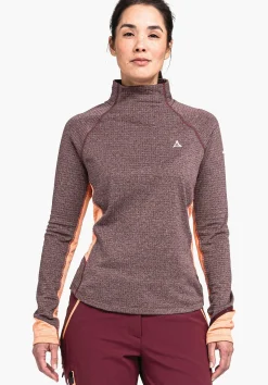 WOMEN SCHÖFFEL Ski Tour|Mountaineering<Technical fleece with high wearing comfort red