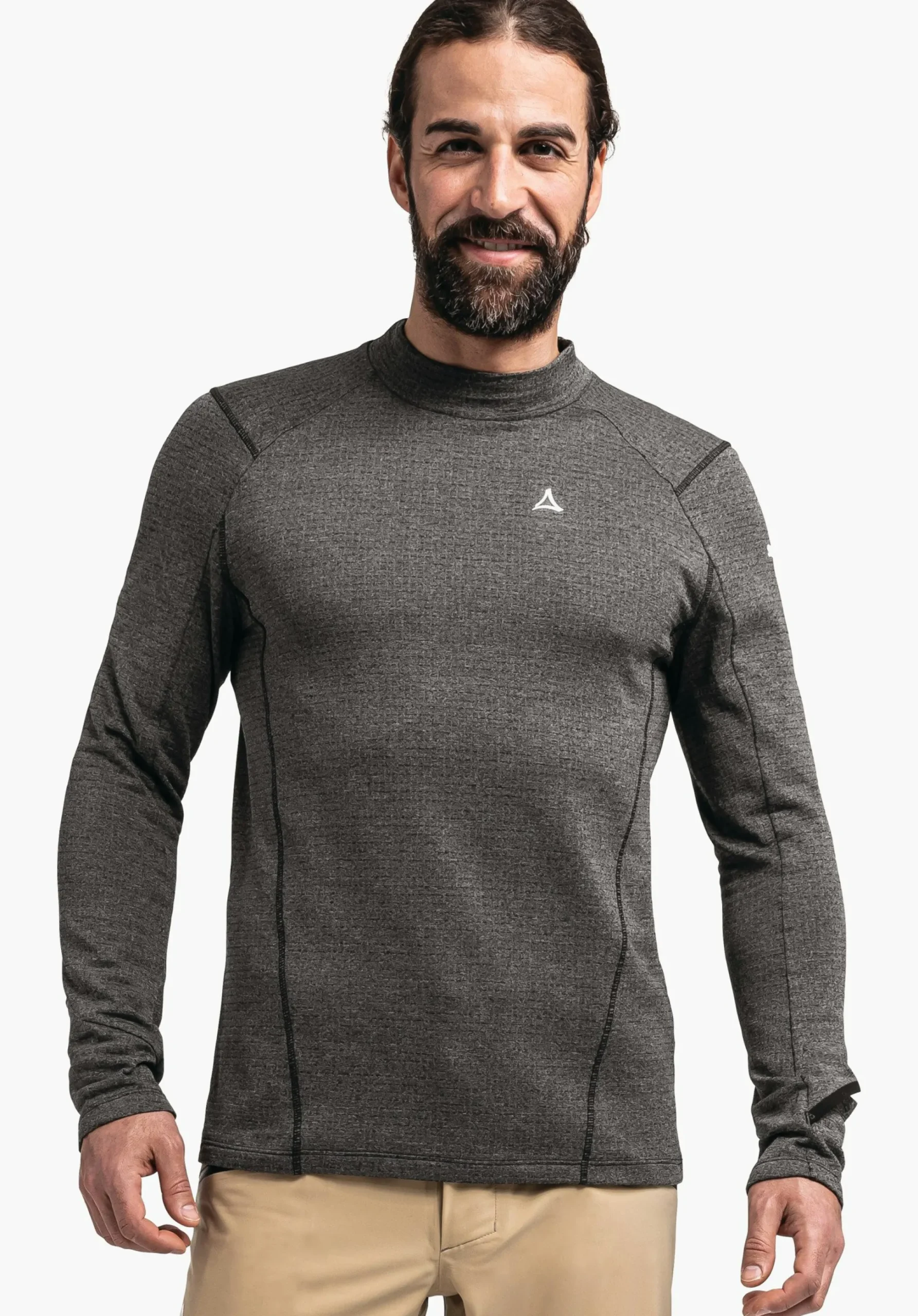MEN SCHÖFFEL Ski Tour|Mountaineering<Technical fleece with high wearing comfort green