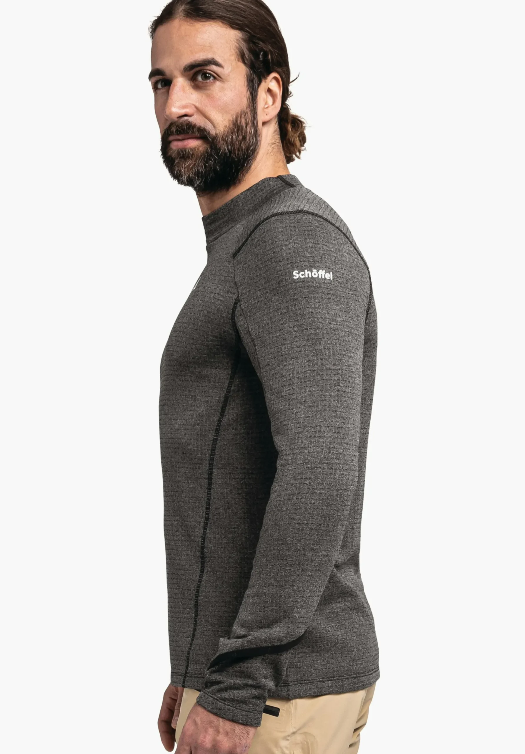 MEN SCHÖFFEL Ski Tour|Mountaineering<Technical fleece with high wearing comfort green