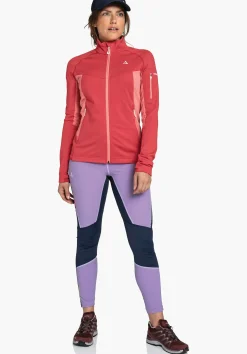 WOMEN SCHÖFFEL <Technical, functional fleece red