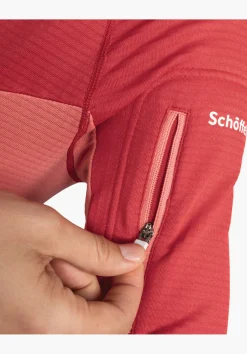WOMEN SCHÖFFEL <Technical, functional fleece red