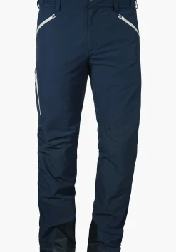 MEN SCHÖFFEL Mountaineering|Pants Long<Technical pants with material reinforcements blue