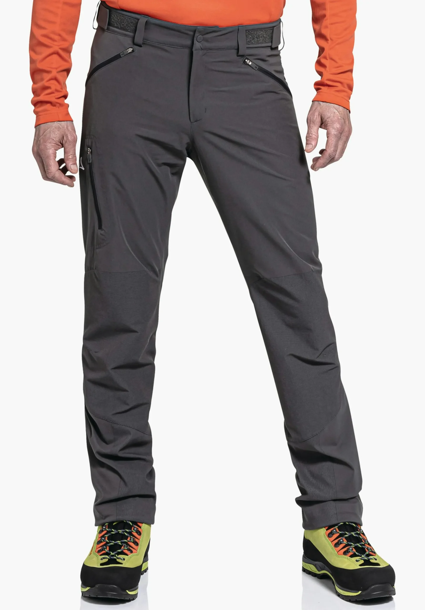 MEN SCHÖFFEL Mountaineering|Pants Long<Technical pants with material reinforcements blue