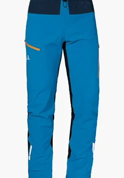 MEN SCHÖFFEL Trek & Hike|Pants Long<Technical softshell hiking pants red