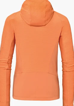 WOMEN SCHÖFFEL Ski Tour|Mountaineering<Technical sporty fleece hoody red