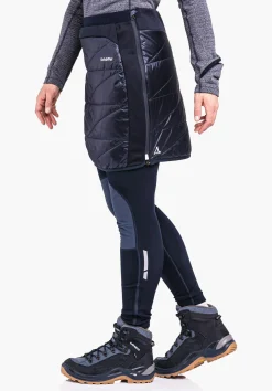 WOMEN SCHÖFFEL Trek & Hike<Thermal skirt with sustainable padding blue