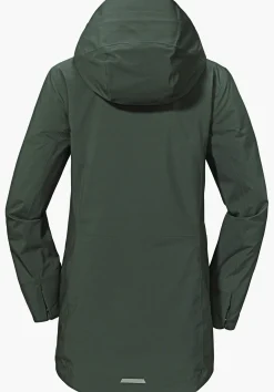 WOMEN SCHÖFFEL Travel/Leisure|Outdoor Jackets<Trendy parka, warms at a touch green