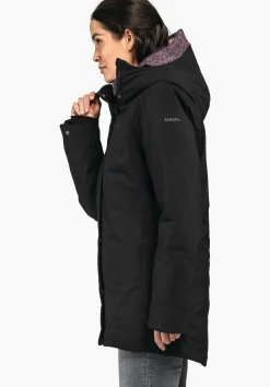 WOMEN SCHÖFFEL Travel/Leisure|Outdoor Jackets<Trendy parka, warms at a touch green