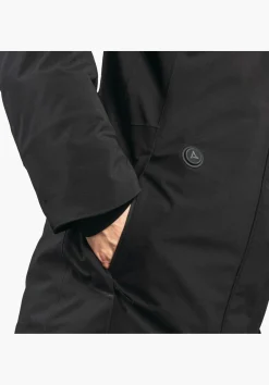WOMEN SCHÖFFEL Travel/Leisure|Outdoor Jackets<Trendy parka, warms at a touch green