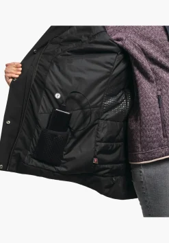 WOMEN SCHÖFFEL Travel/Leisure|Outdoor Jackets<Trendy parka, warms at a touch green