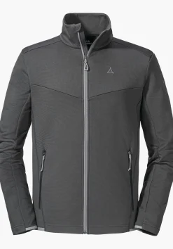 MEN SCHÖFFEL Trek & Hike<Urban fleece with power stretch grün