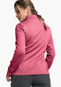 WOMEN SCHÖFFEL <Urban fleece with power stretch pink