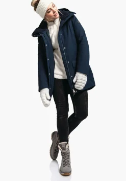WOMEN SCHÖFFEL Travel/Leisure|Parka / Coat<Urban winter parka for wet and cold days red