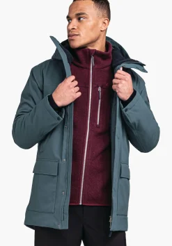 MEN SCHÖFFEL Travel/Leisure|Parka / Coat<Urban winter parka for wet and cold days orange