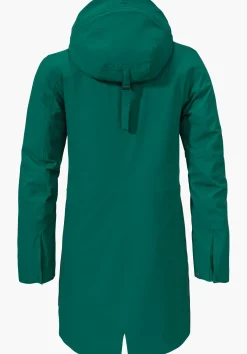 WOMEN SCHÖFFEL Travel/Leisure|Parka / Coat<Urban winter parka for wet and cold days red