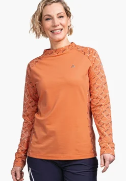 WOMEN SCHÖFFEL Trek & Hike<Very comfortable to wear longsleeve white