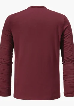 MEN SCHÖFFEL Trek & Hike<Very comfortable to wear longsleeve red