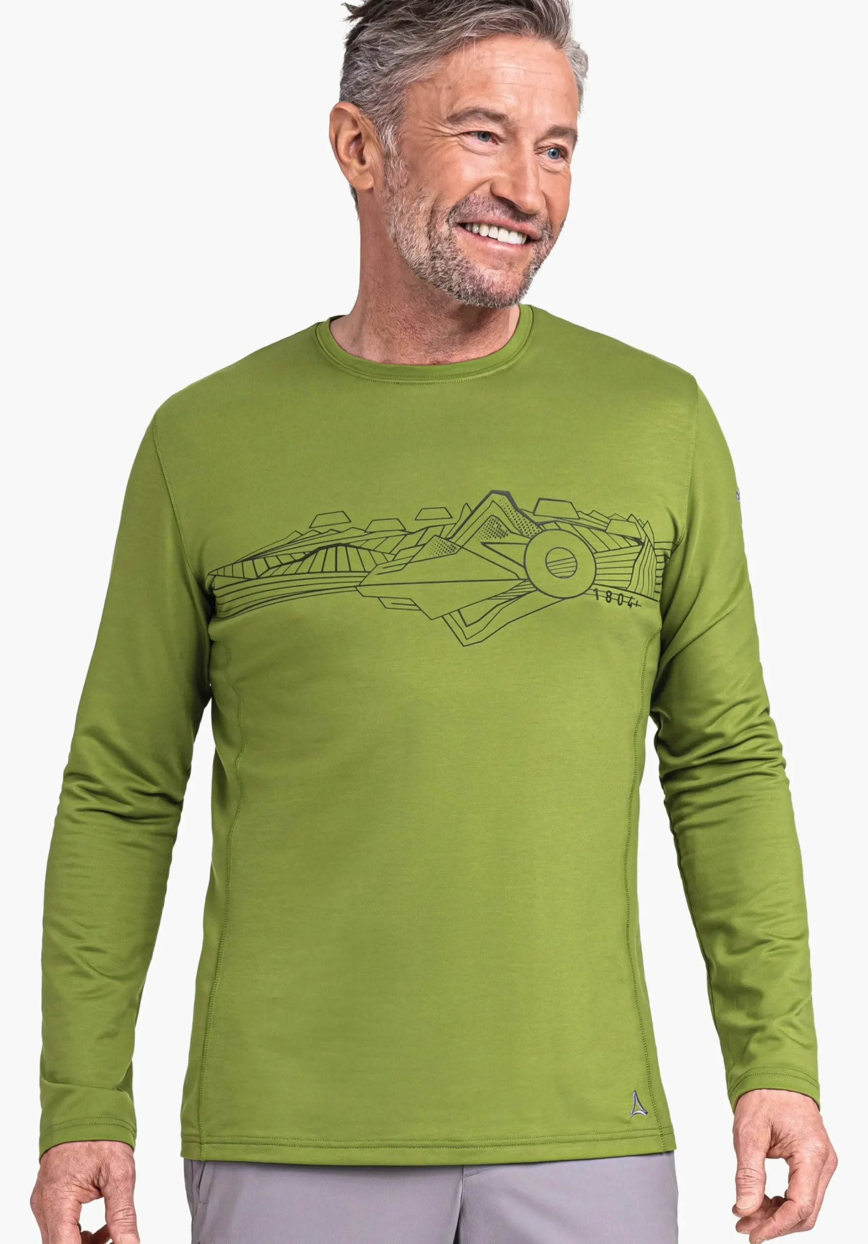 MEN SCHÖFFEL Trek & Hike<Very comfortable to wear longsleeve red
