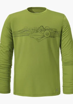 MEN SCHÖFFEL Trek & Hike<Very comfortable to wear longsleeve red