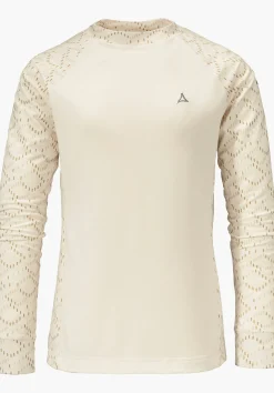 WOMEN SCHÖFFEL Trek & Hike<Very comfortable to wear longsleeve white