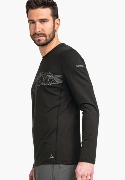 MEN SCHÖFFEL Trek & Hike<Very comfortable to wear longsleeve red