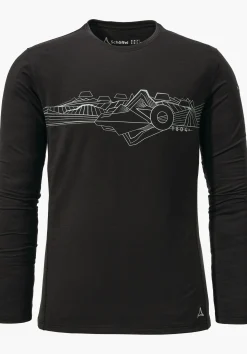 MEN SCHÖFFEL Trek & Hike<Very comfortable to wear longsleeve red
